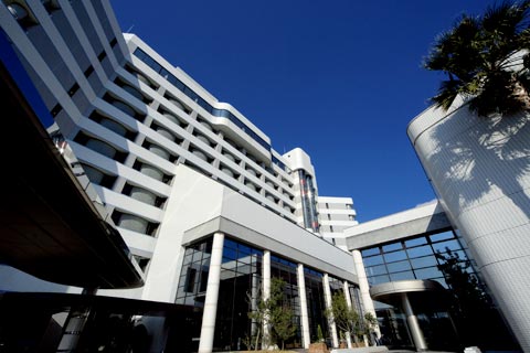 Hotel facade Hotel facade